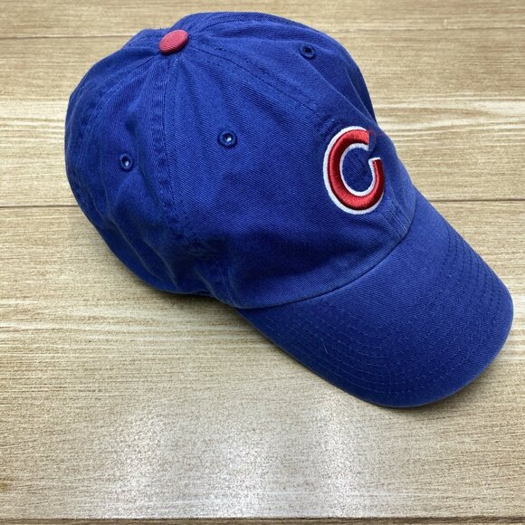 Chicago Cubs Baseball Cap Adjustable C Hat Trucker Hat Slide Back Embroidered - Picture 3 of 11
